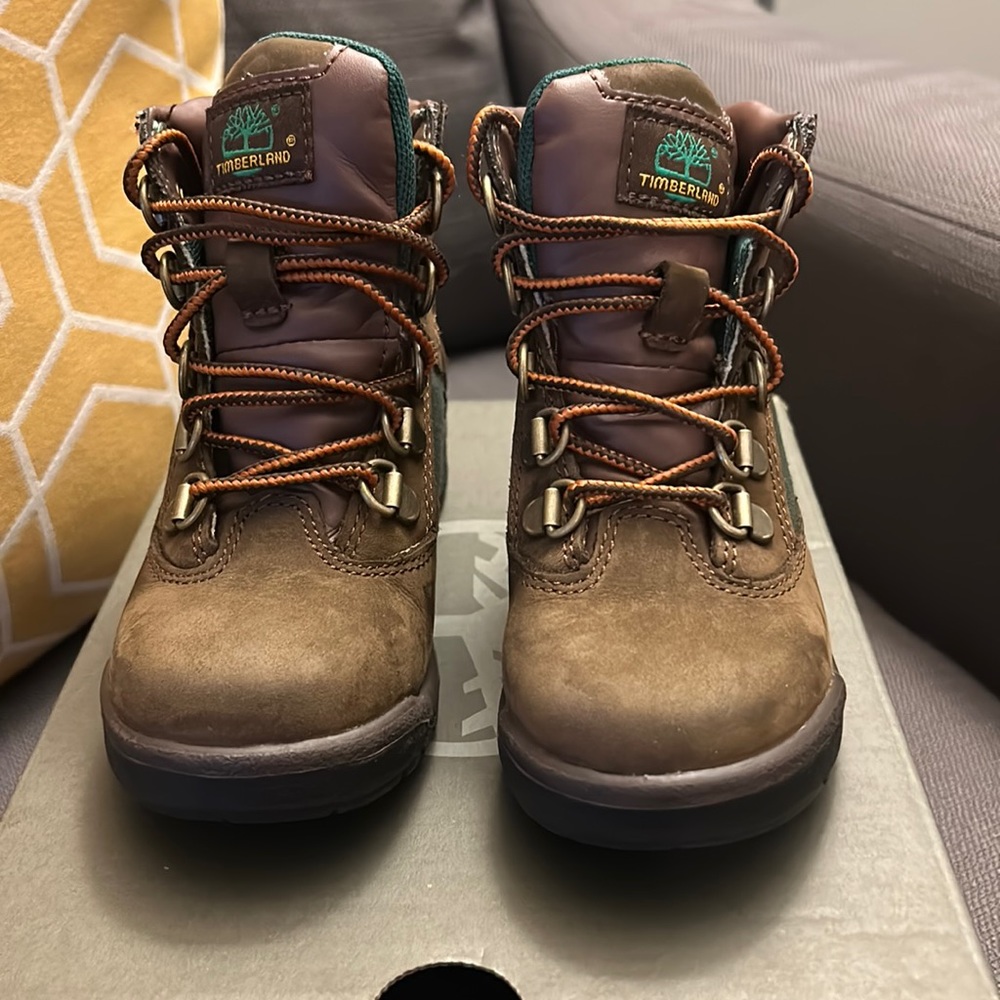 Boys Timberland Beef & Broccoli Field Boot